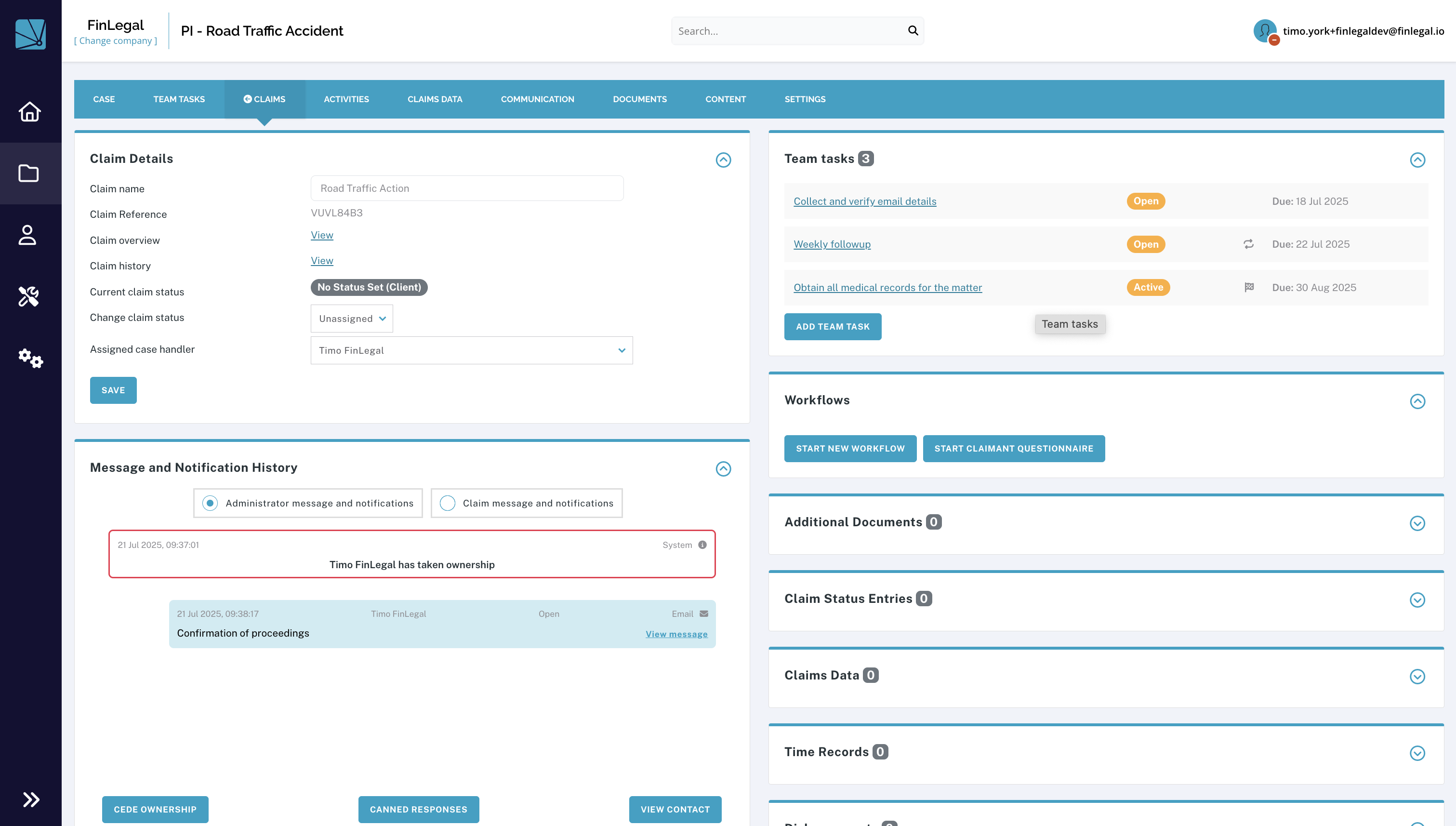Dashboard Refresh