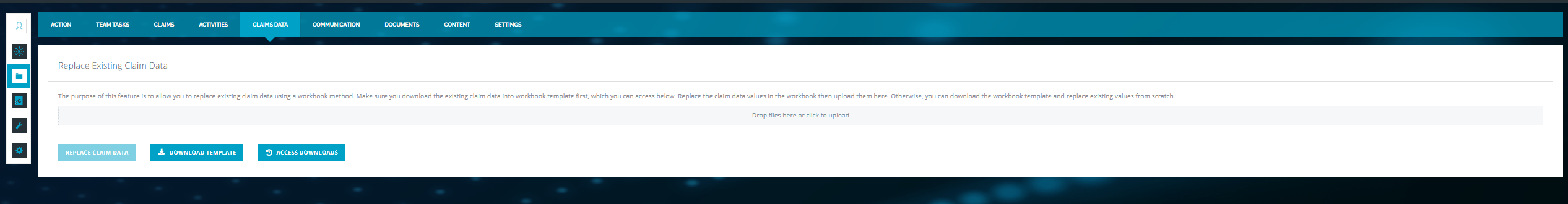 UploadClaimsData